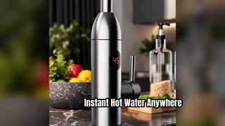 شیر آب گرم فوری LED صفحه نمایش دیجیتال